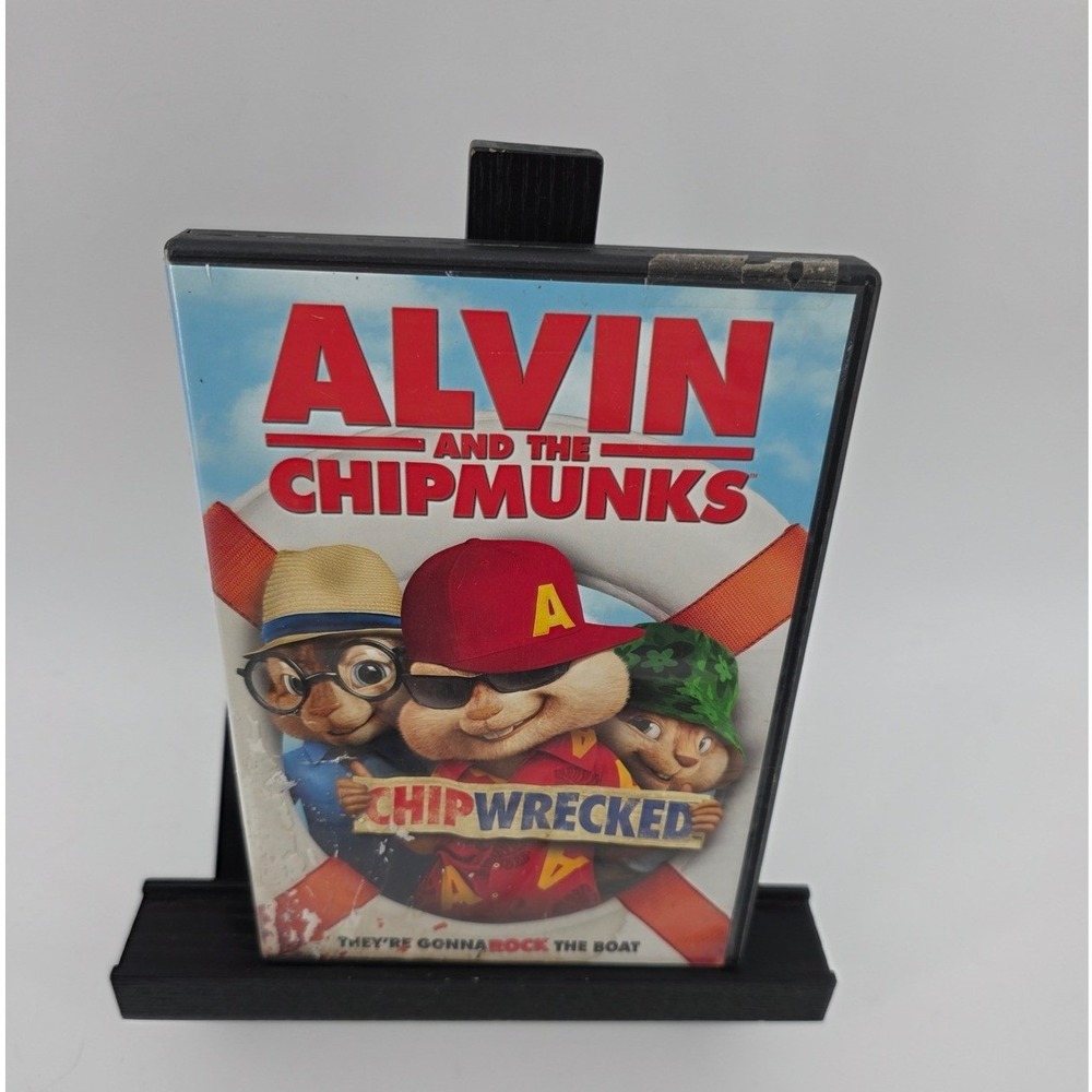 Alvin and the Chipmunks Chipwrecked DVD 2011 Family Comedy Movie